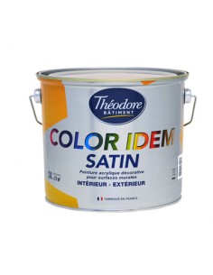 Theodore - Color idem satin acrylique